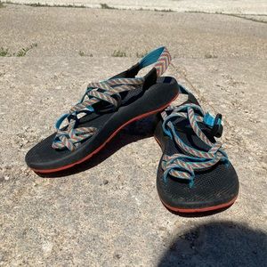 Chacos Rainbow Fiesta sandals